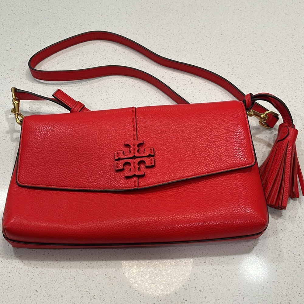 Tory Burch leather crossbody purse